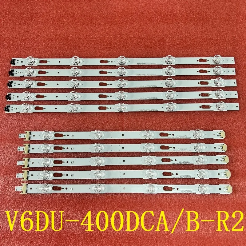 Striscia Di Retroilluminazione A Led Per Samsung Ue40Ju6000K Ue40Ku6020K Ue40Ku6072U Ua40Ku6000 Un40Ku6300F Bn96-39655A 39656A