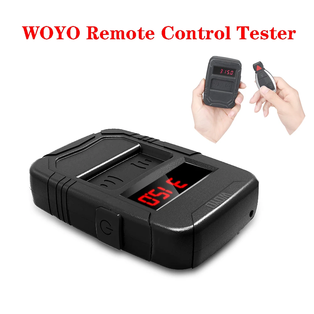 Woyo Remote Control Tester Strumenti Di Diagnosi Chiave Per Auto 10-1000Mhz Ir Fr Digital Frequence Tester Per Telecomando Per Porte Domestiche Per Ca