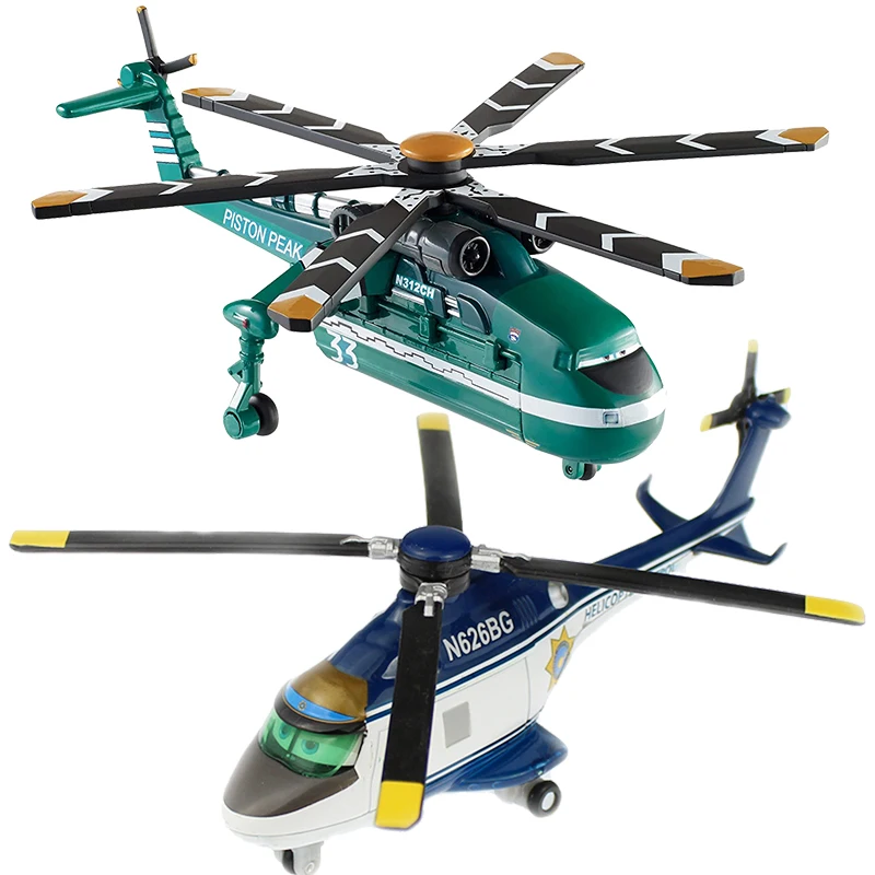 Disney Pixar Aircraft Fire & Rescue Dusty Crophopper Windlifter Dipper Ryker Blazer Blade Metal Diecast Model Toy For Children