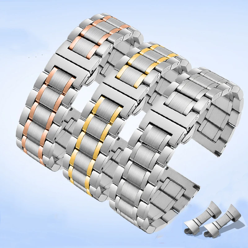 Il Cinturino In Acciaio Inossidabile 316L È Adatto Per Tissot 1853 Couturier T035 Longines Omega Metal Watch Chain Per Uomo E Donna