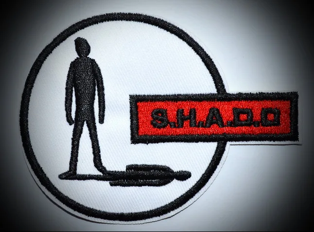 Nuovo! Patch Ricamata Uniforme Ufo - Shado Crew, Gerry Erand-S. H.A.D.O.
