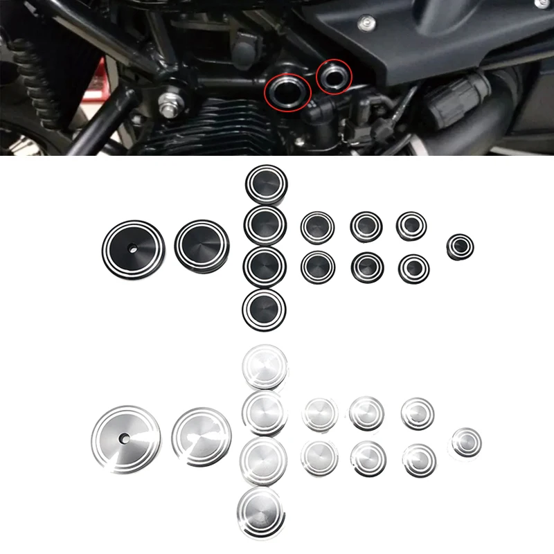For Bmw Rninet R9T Pure Racer Scrambler Urban G/S 2013-2020 2018 2019 Motorcycle Frame Cap Frame Hole Cover Caps Plug Decorative