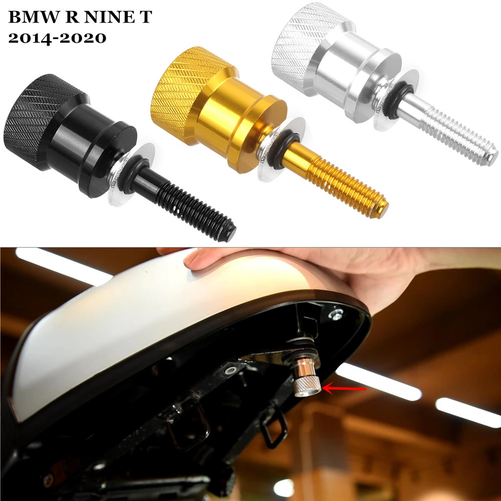Rnine T Seats Bolt Removal Tool-Less Sedile Passeggero Posteriore Per Bmw R Ninet R9T Pure Racer Scrambler 2014-2020 Vite A Sgancio Rapido
