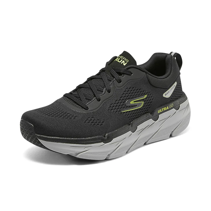 Scarpe Skechers Per Uomo "Max Ammortizzazione Premier" Scarpe Da Corsa Ammortizzanti Cinturino Classico Antimuffa, Antibatterico Traspirante