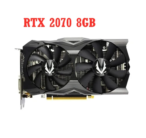 Per Zotac Rtx 2070 Mini Scheda Grafica 8G Gddr6 Scheda Video Da Gioco 256Bit Per Nvidia Geforce Rtx2070S 8G 3Xdp Hd Slot Pc Desktop