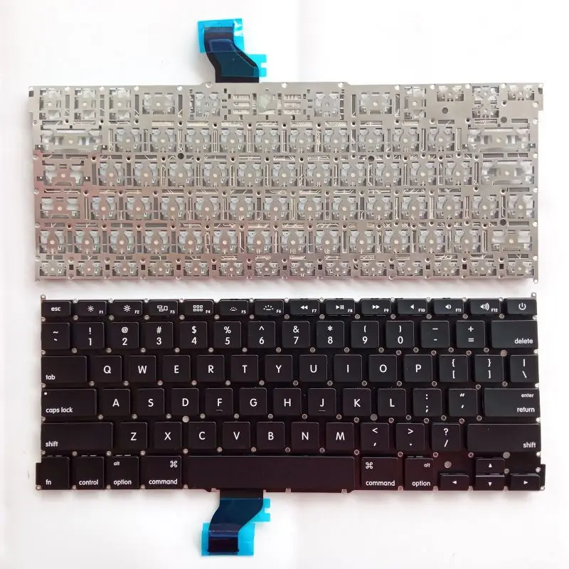 Per Macbook Pro 13 Retina A1502 2013 2014 2015 Tastiera Usa Senza Retroilluminazione