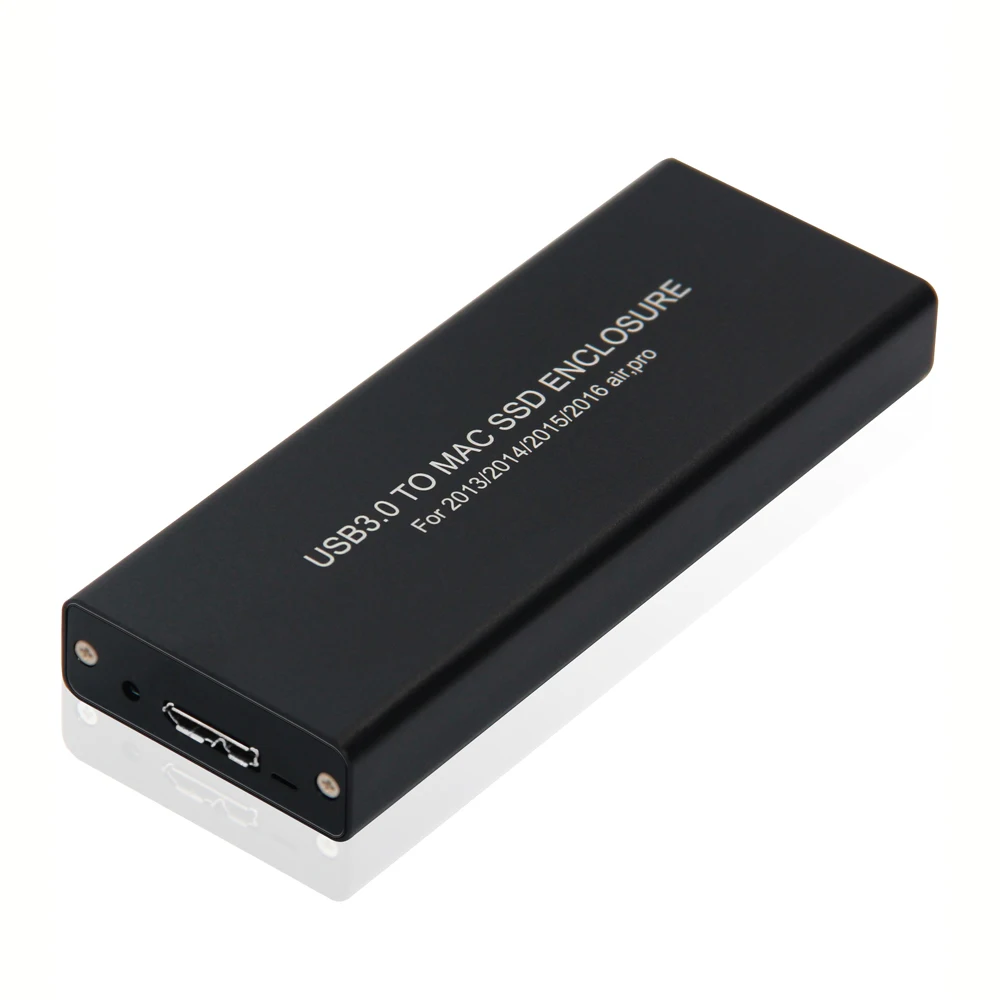Usb3.0 A Mac Ssd Enclosure Usb3.0 In Lega Di Alluminio Ssd Enclosure Per 2013/2014/2015 Macbook Air/Pro/Retina Per Apple Ssd Caso Box