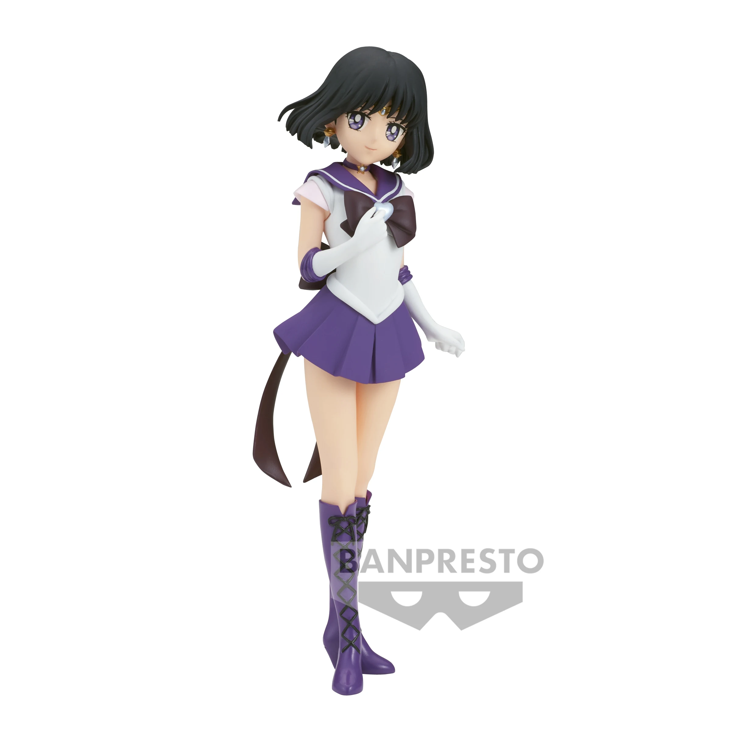 Bandai Banpresto Anime Sailor Moon Glitter & Glamour Super Sailor Saturn Pvc Action Figures Figurine Toys
