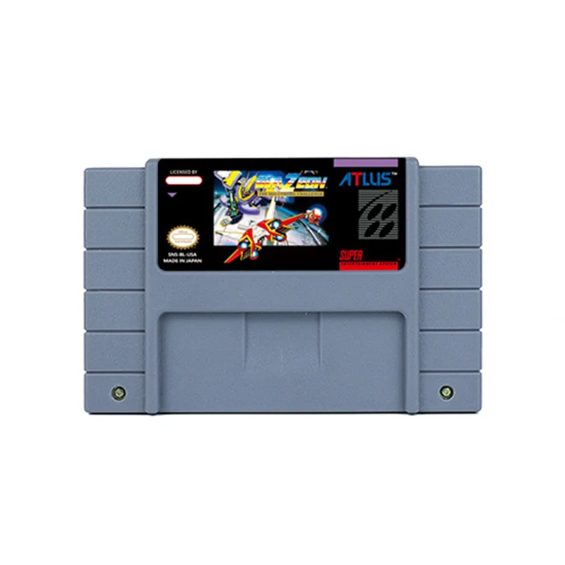 Blazeon The Biocyborg Challenge Action Game Per Snes 16 Bitretro Cart Regalo Per Bambini