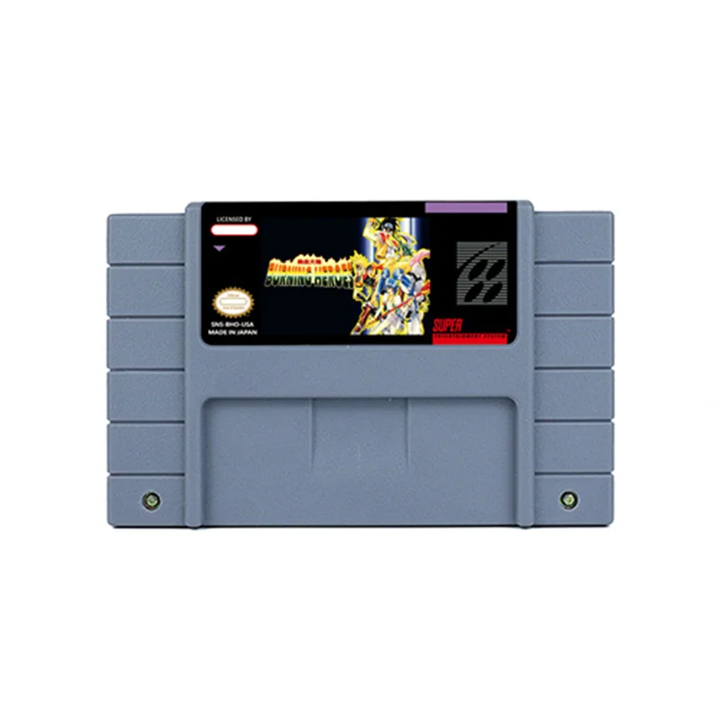 Burning Heroes Rpg Game For Snes 16 Bit Retro Cart Regalo Per Bambini