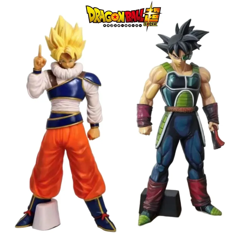Dragon Ball Z Grandista Manga Bardana Anime Pvc Action Figures Black Goku Father Super Bardock Figurine Dbz Model Toys Regali