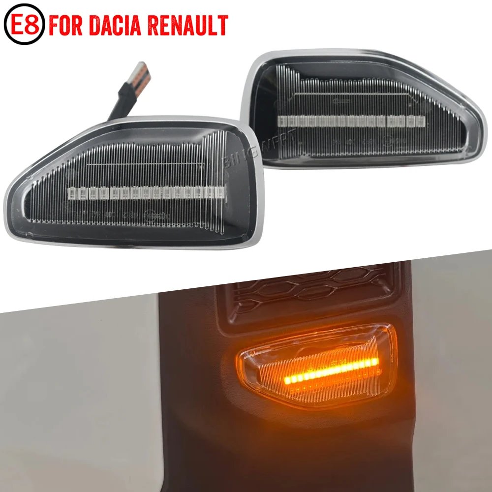 Per Renault Duster Dacia Duster Ii 2017 2018 2019 2020 2021 2022 Indicatore Di Direzione Laterale Dinamico A Led
