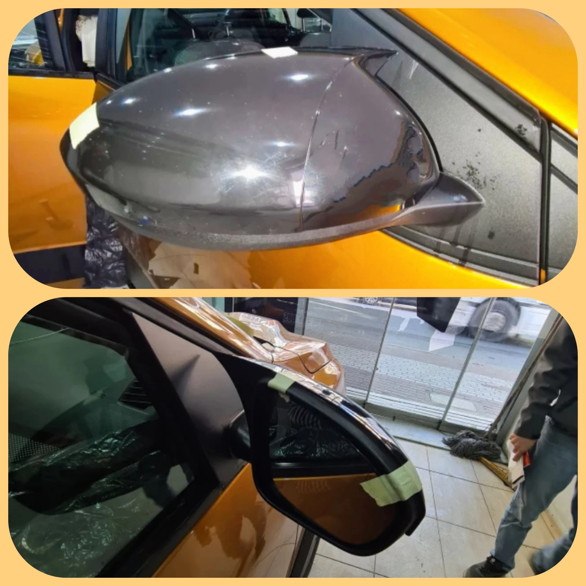 Copertura Dello Specchio Stile Pipistrello Per Dacia Sandero Stepway 2020 2022 2022 Accessori Per Auto Nero Lucido Parti Esterne Tuning Batman