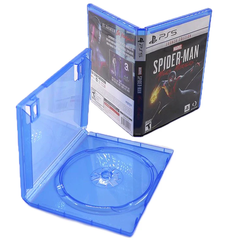 1Pc Ps5 Playstation 5 Custodie Di Ricambio Blu Per Giochi Oem Box Per Play Station 4 Pro Slim Cd Discs Storage Bracket Box