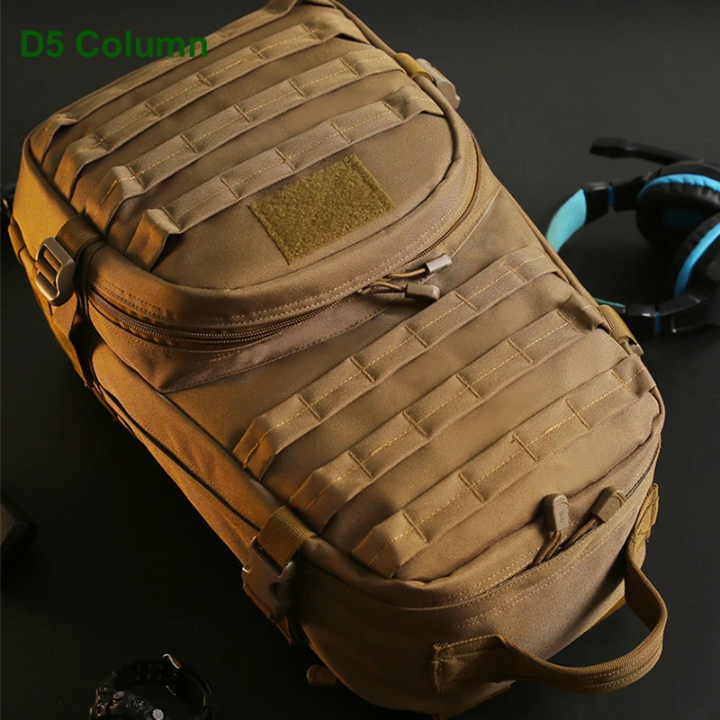 600D Militare Di Nylon Molle Zaino Tattico Zaino Gear Assault Pack Escursionismo Escursioni In Bicicletta Sport All'Aria Aperta Bike Climing Borsa