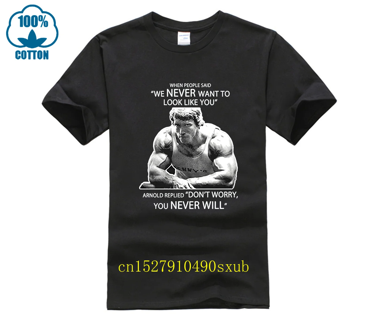 Maglietta Per Bodybuilding Arnie Schwarzenegger 2