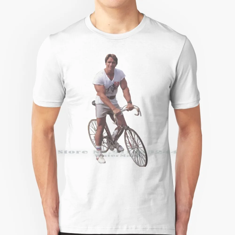 Maglietta Della Bici Di Amazon On A Cotton 6Xl Alexander Schwarzenegger Schwarzenneger Arnie Terminator Genisys Bike Cycling Ill Be Back