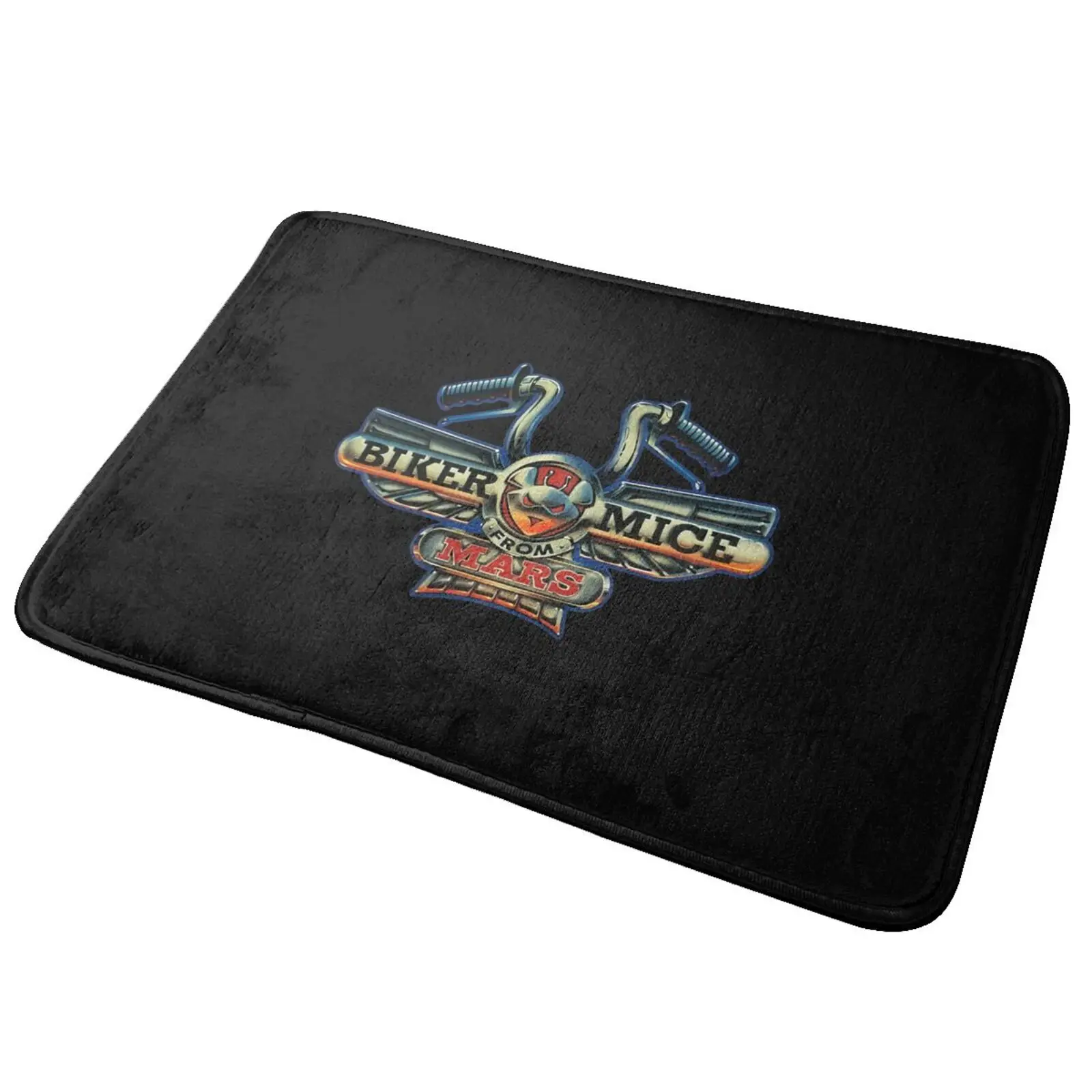 Cartoon Biker Mouse Da Mars V1 Rimfire Serial Tv Logo Mat Tappeto Tappeto Tapis Tappetino D'Ingresso Antiscivolo