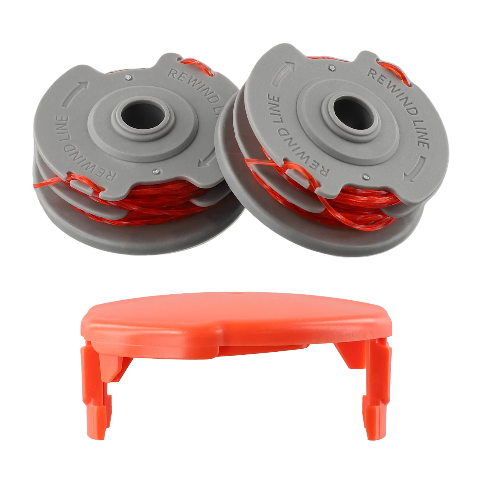 Strimmer Trimmer Spool & Line Per Flymo Contour 500 Power Plus 500 & 500Xt Trimmer Sostituzione Coperchio Bobina Cap E Bobina Set