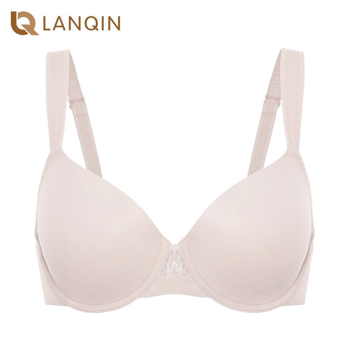 Reggiseno Senza Cuciture Taglie Forti Da Donna Leggermente Imbottito Comfort Intimo Con Cinturino Largo Intimo Con Ferretto
