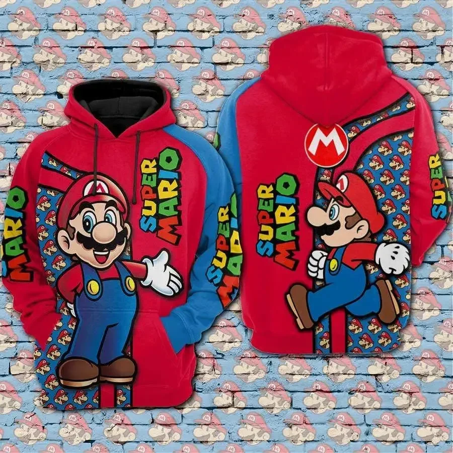 New Adult Super Mario Game Felpa 3D Anime Cosplay Felpa Tiny Cottons Inverno 2024 Miglior Regalo Per Natale