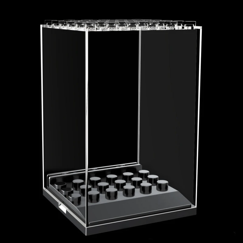 Oggetti Da Collezione Action Figures Vetrina Building Blocks Minifigures Display Box Baseplate Education Bricks Toys For Children Kids