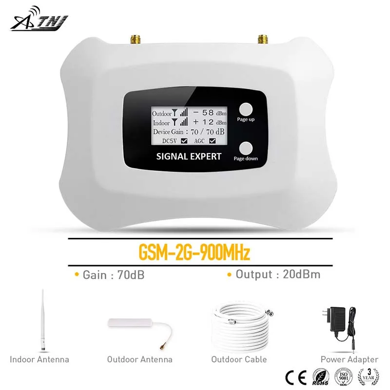 Ripetitore Di Segnale Gsm 2G Ripetitore Smart Gsm 2G 900Mhz Amplificatore Cellulare Ripetitore Di Segnale Mobile Per Mts Beeline Vodafone