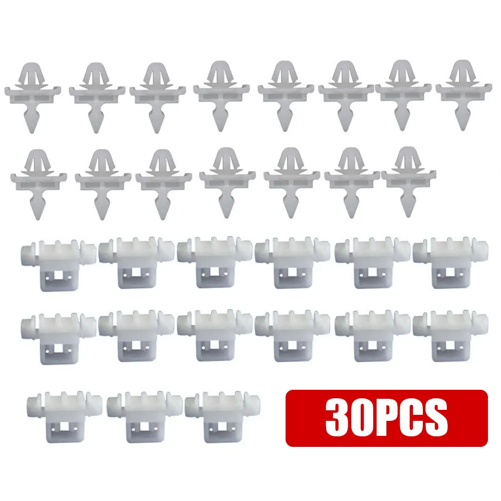 30 Pz Car Side Door Modanatura Trim Clips Accessori Auto Per Acco 190 W201 W124 A124 S124 Muslima0019885181