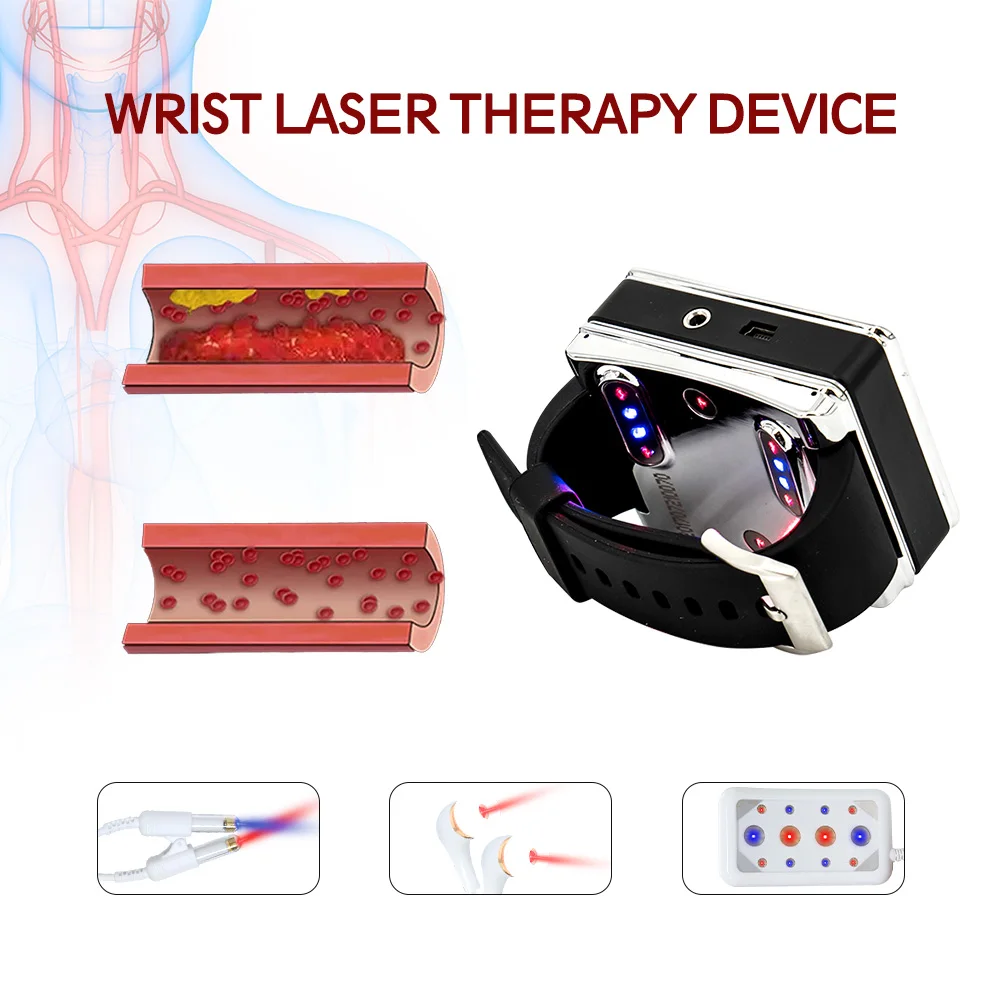 Suyzeko Cold Laser Therapy Watch Lllt Fisoterapia Diabete Ipertensione Trattamento Di Rilassamento Dispositivo Laser Sollievo Dal Dolore Assistenza Do
