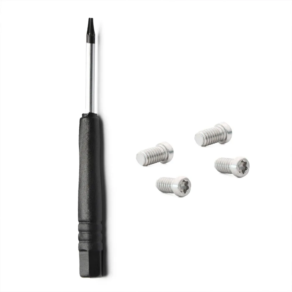 Kit Di Gomma Millerswap Braccio Del Tempio Screw-T6-4 Pezzi E Nero Screwdriver-T6 Set Per-Oakley Giulietta X Metal Xx X Squared
