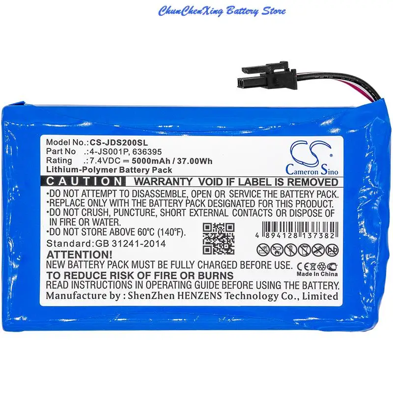 Batteria Cameron Sino 5000Mah Per Jdsu E100As, Smart Otdr, T-Berd, Viavi 200As, Mts-2000, Otdr 100As, Per Viavi Mts-2000,Smartotdr