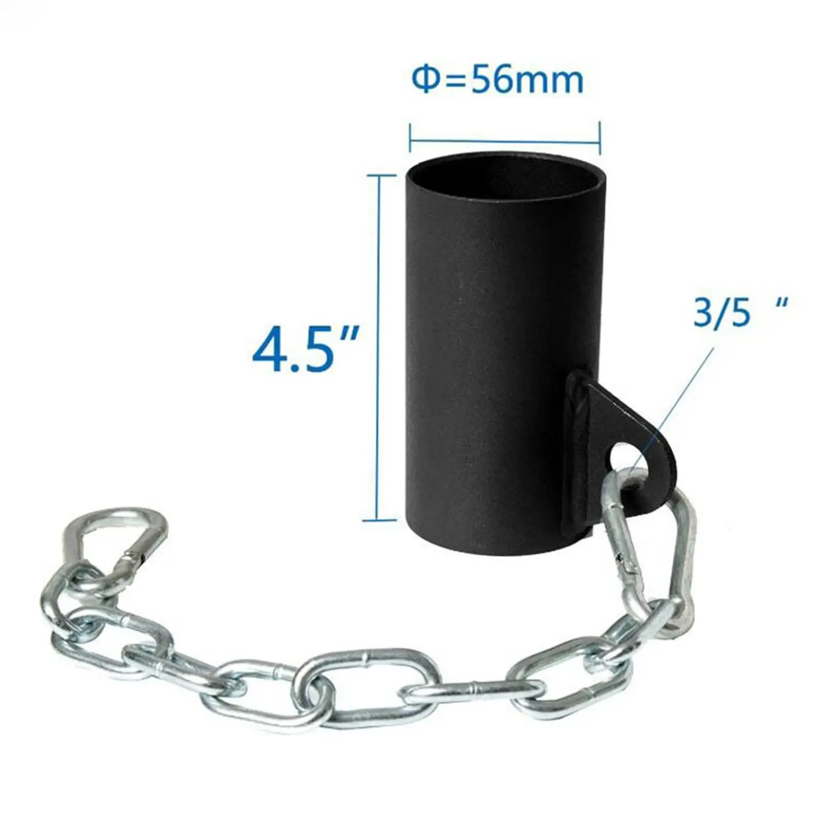 T Bars Row Platform Con Attacco Per Occhielli A Catena Core Muscles Handle Fitness