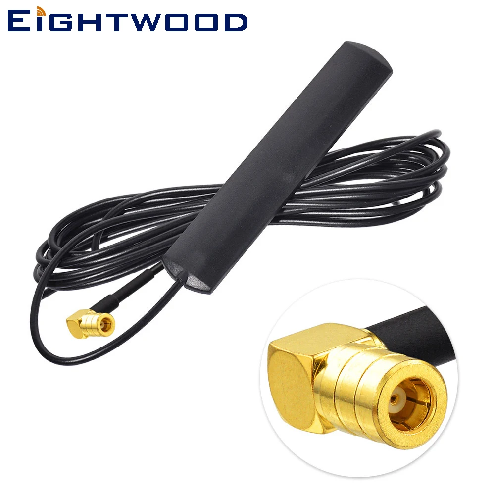 Ightwood Auto Dab Radio Antenna Band Iii Montaggio Interno In Vetro Con Connettore Smb Per Radio Jvc Cinetic Alpine Beat Blaupunkt
