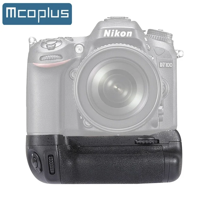 Mcoplus Bg-D7100 Impugnatura Verticale Della Batteria Per Fotocamera Reflex Digitale Nikon D7100 D7200 As Mb-D15