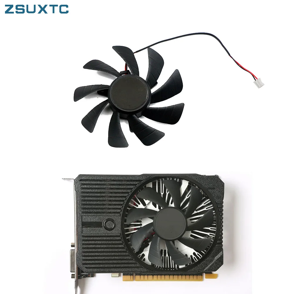 Ga92S2U 85Mm 2Pin Gtx 1050 Mini Ventola Di Raffreddamento Sostituire Per Zotac Geforce Gtx 1050 Mini 2Gb Geforce Gtx 1050 Ti Mini 4Gb Carte