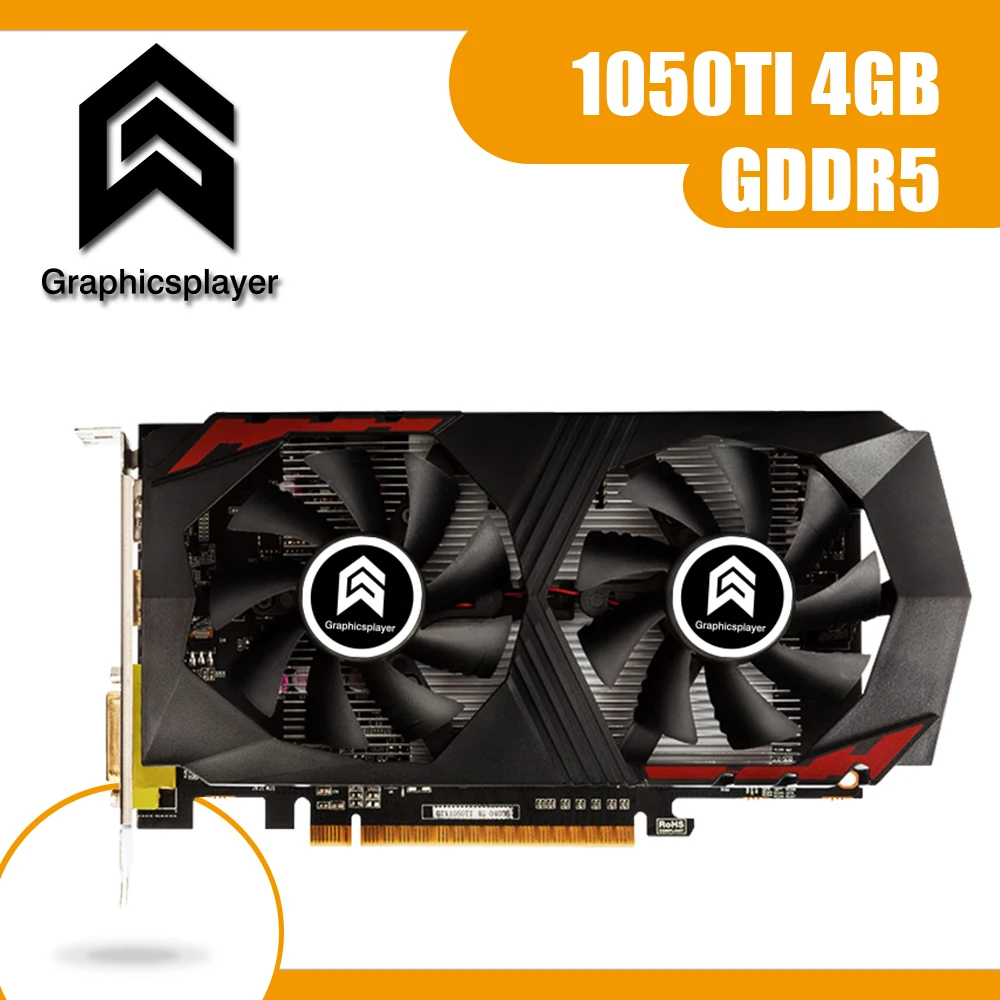 Scheda Video Chip Originale 1050Ti 4Gb 128Bit Gddr5 Scheda Grafica Placa De Video Carte Per Giochi Per Pc Nvidia Gtx