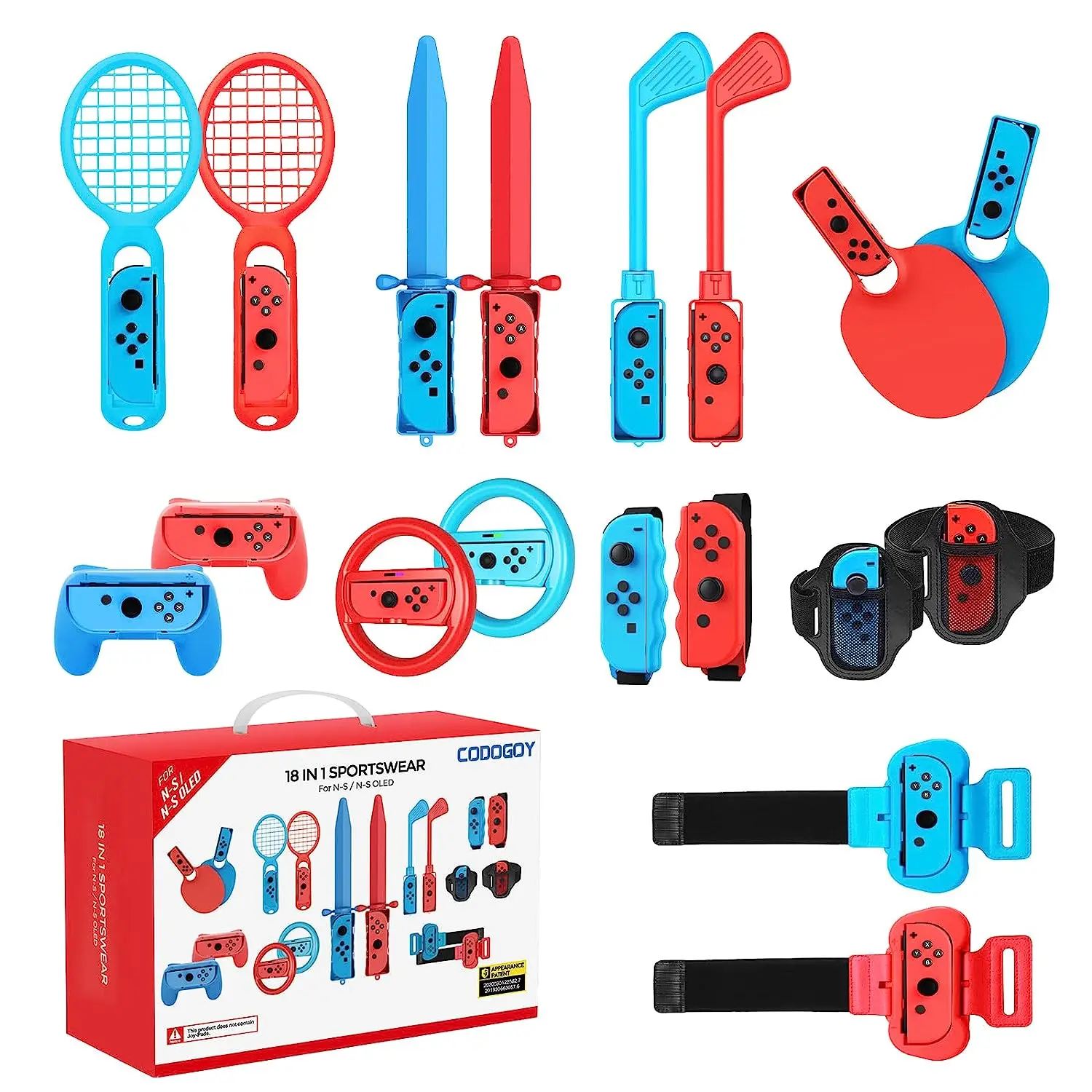 Switch Sports Accessories Bundle Per Nintendo Switch Sports Family Accessories Kit Compatibile Con Switch/Switch Oled