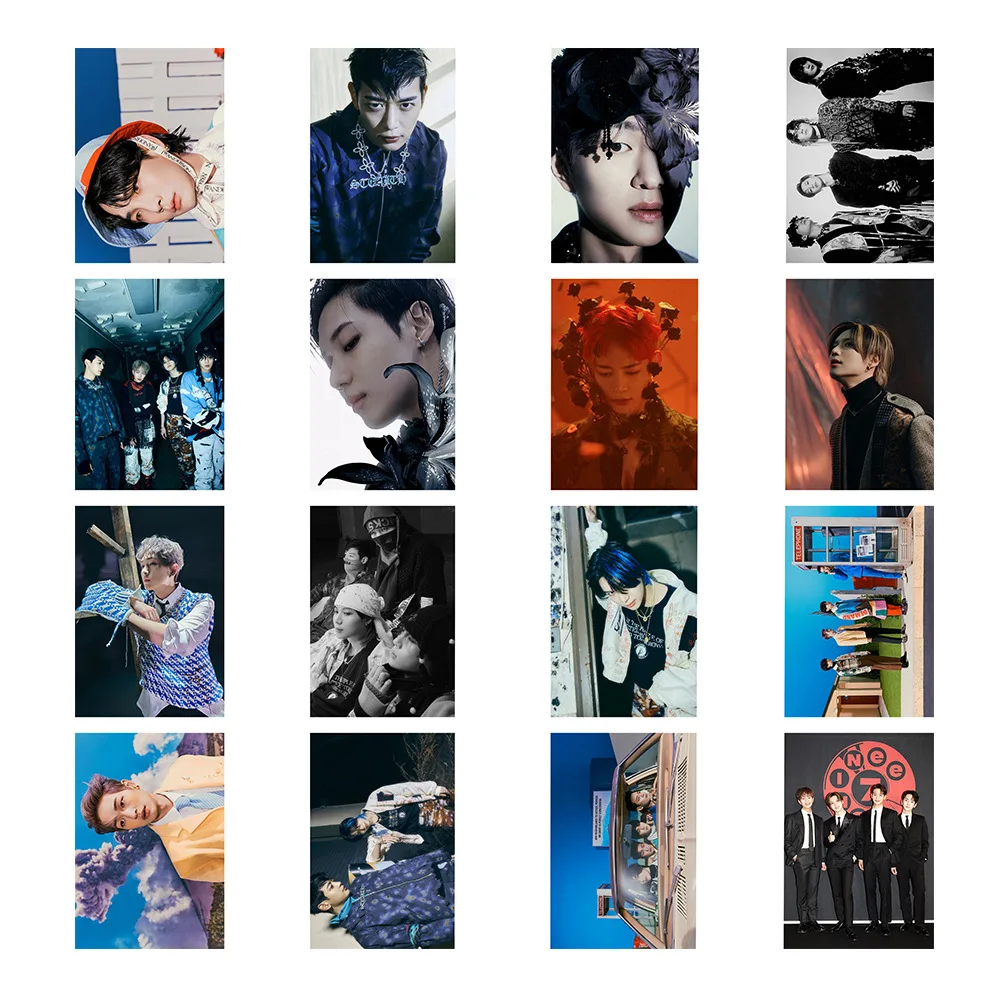 16 Pz/Set Shinee Album Don'T Call Me Photo Cards Jongkyun Key Cartoline In Stile Coreano Foto Hd Di Alta Qualità Lomo Card Fan Gift
