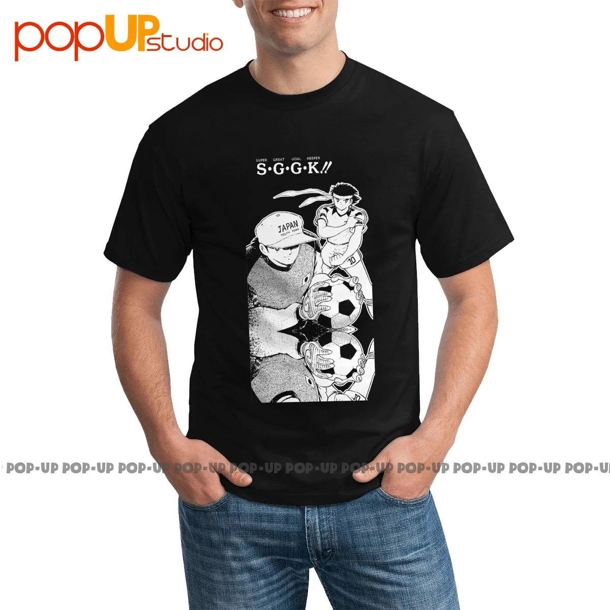Nuova Maglia Holly E Benji Captain Tsubasa Cartone Anni 80 Calcio T-Shirt Daily Hot Deals Tee Shirt