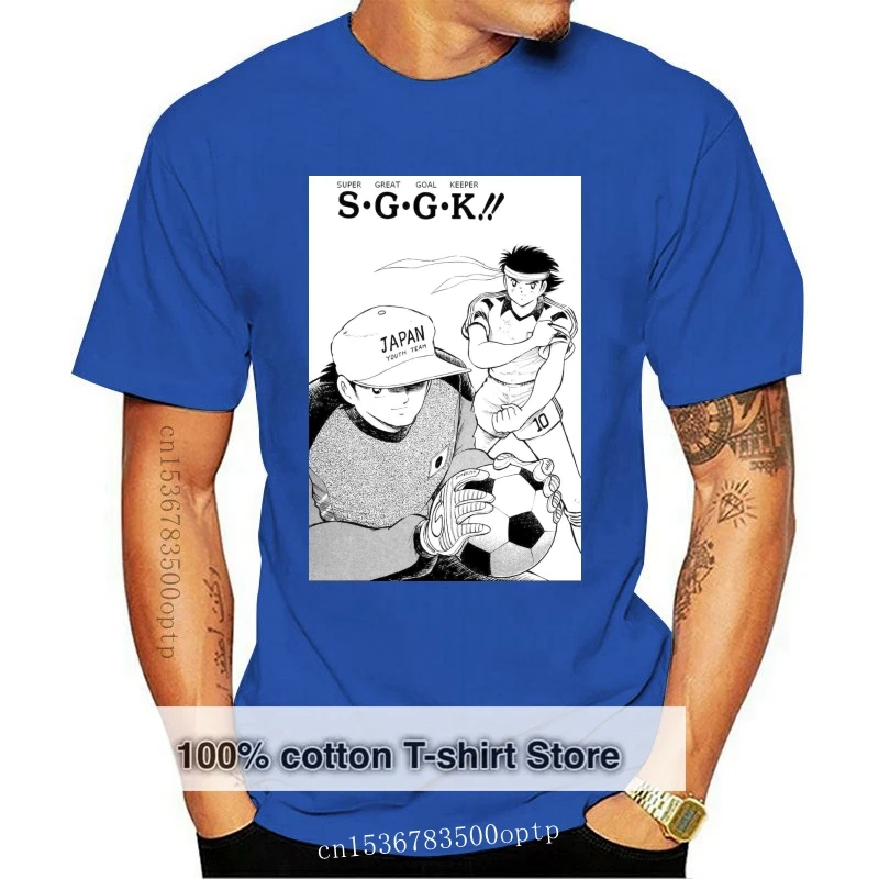 Nuova T-Shirt Maglia Holly E Benji Captain Tsubasa Cartone Anni 80 Calcio 2 S-M-L-Xl Maglietta Casual Estiva Calda