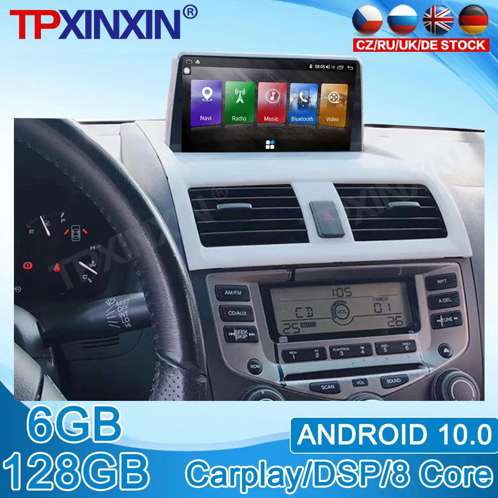 Per Ford Fiesta Mk7 2008 - 2016 Autoradio Android Ricevitore Stereo 2Din Autoradio Lettore Multimediale Gps Navi Head Unit Screen