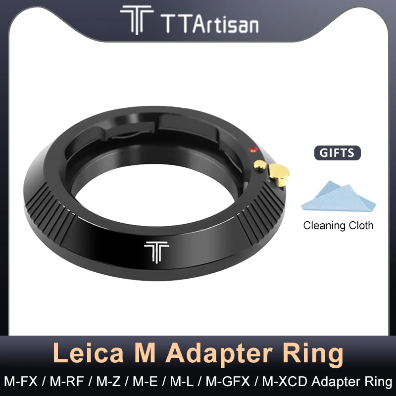 Anello Adattatore Per Obiettivo Ttartisan M-Z M-E M-Fx M-L M-Rf M-Gfx M-Xcd Per Obiettivo Leica M A Leica L Nikon Z Sony E Canon R Fuji X Gfx