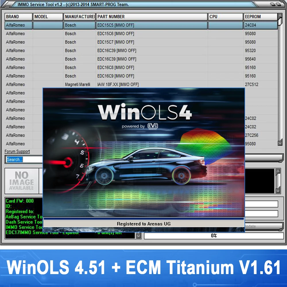2022 Più Recente Winols 4.51 Modifica La Mappa Immo Off Ecu Software Di Rimapping + Ecm Invia Link O Usb