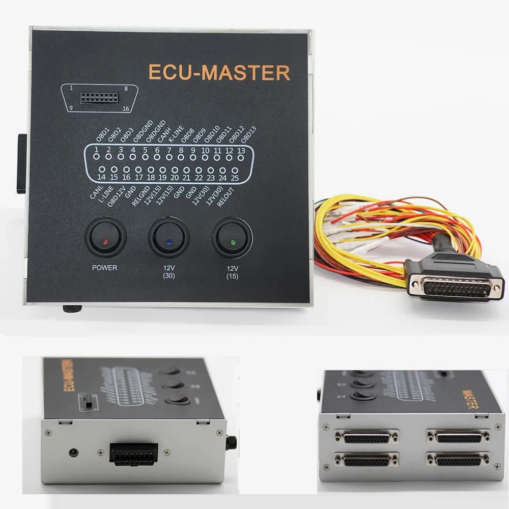 2023 Ecu Master Connector Key Programmer Chip Tuning Coding Bsi Cas Uch Car Dashboard Per Cavi Db25 Immo Off Ecu Repair Tools