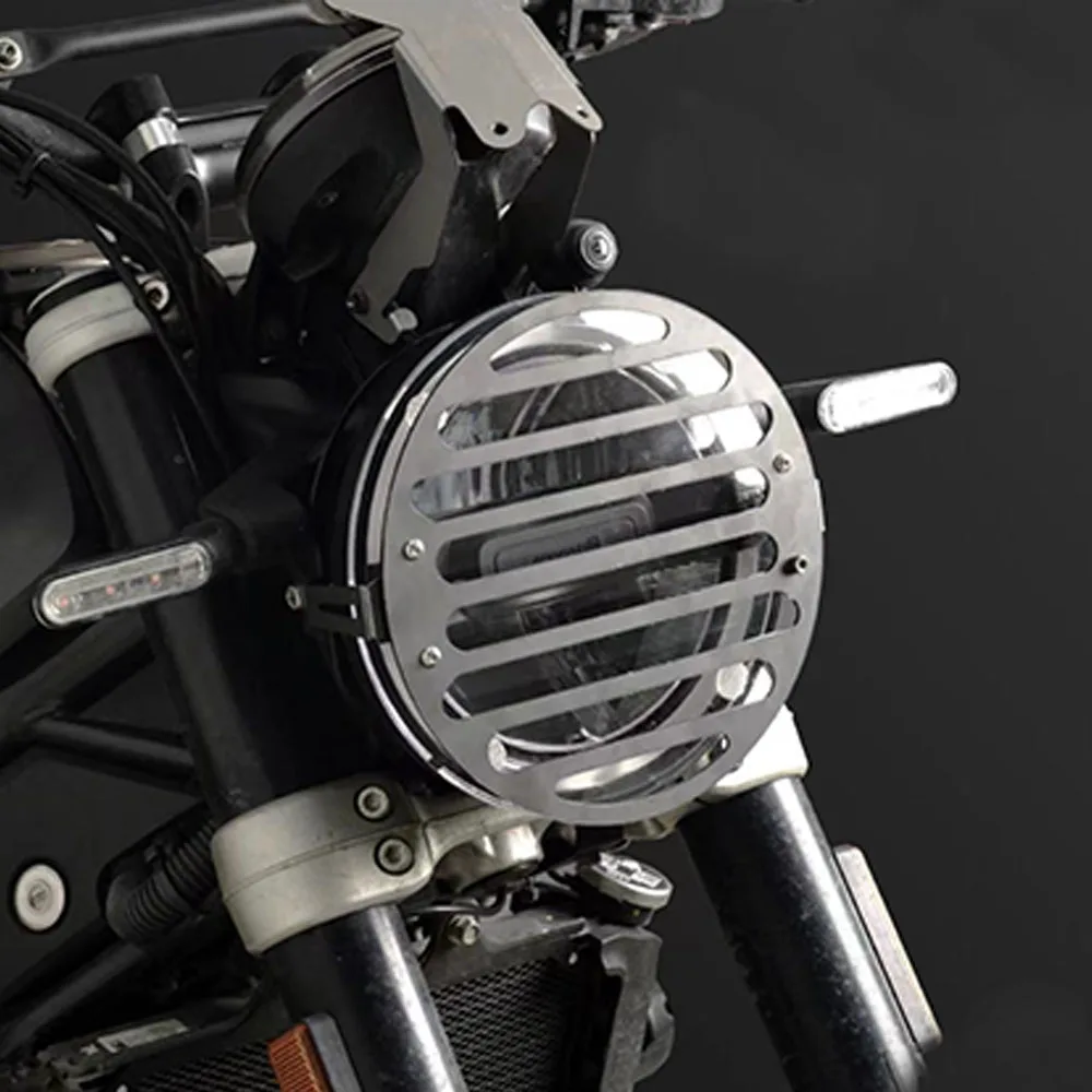 Nuovo 2022 Fit Husqvarna Svartpilen 401 Protezione Faro Protezione Griglia Copertura Per Husqvarna Svartpilen 401 / Vitpilen 401