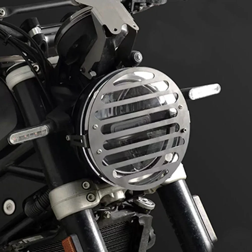 Nuovo 2022 Fit Husqvarna Svartpilen 401 Protezione Faro Protezione Griglia Copertura Per Husqvarna Svartpilen 401 / Vitpilen 401