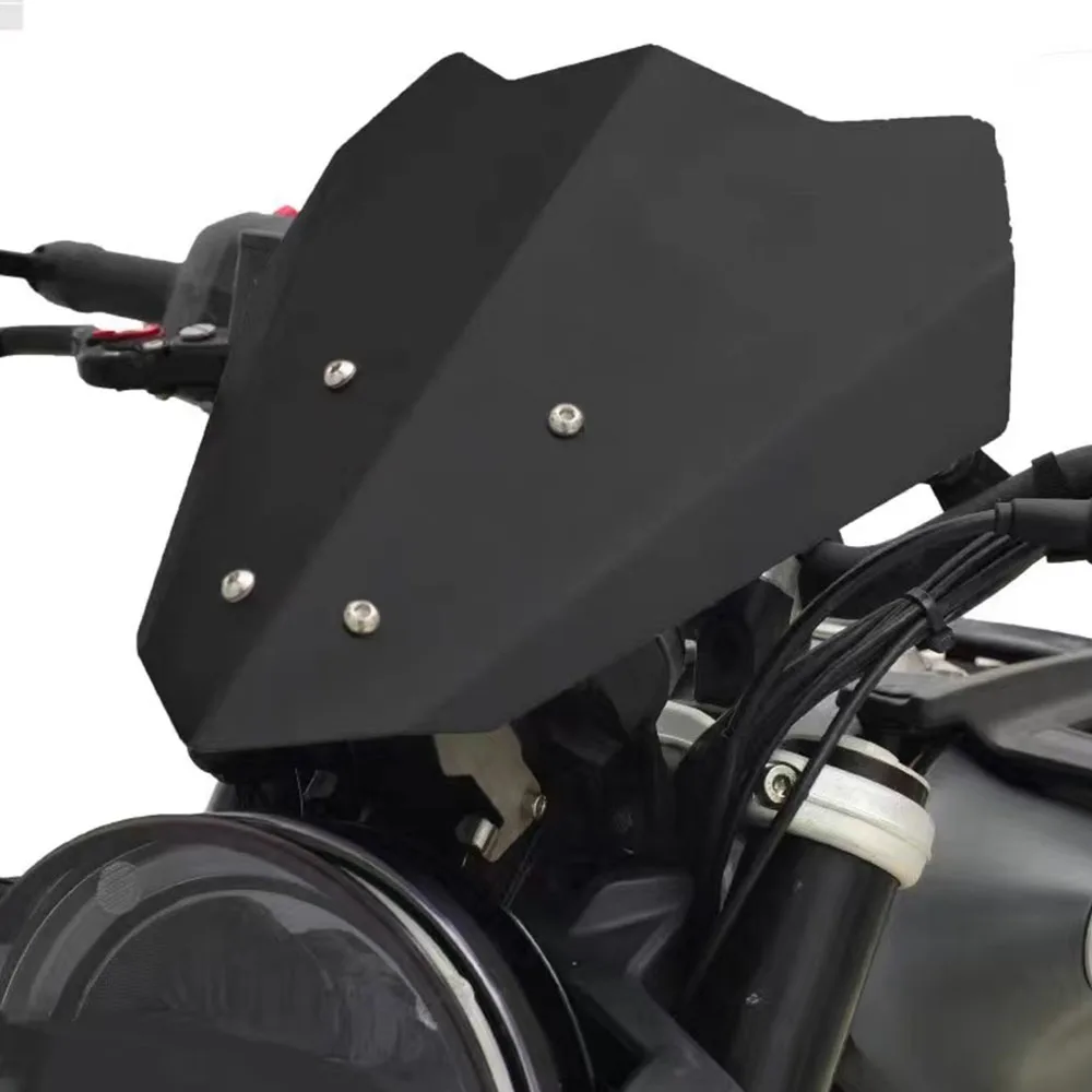 Nuovo 2022 Fit Husqvarna Svartpilen 401 Parabrezza In Metallo Deflettore Vento Per Husqvarna Svartpilen 401 / Vitpilen 401