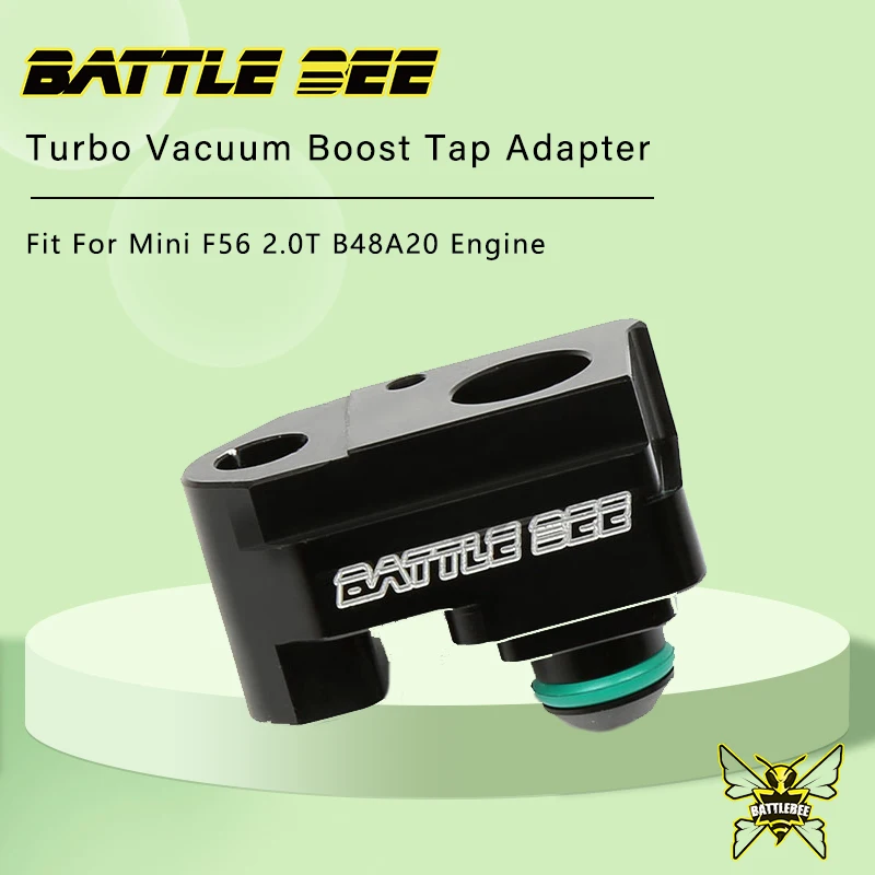 Battle Bee In Lega Di Alluminio Turbo Boost Tap Adattatore Per Vuoto Per Bmw Mini F56 B48A20 2.0T Engine Boost Sensor Gauge