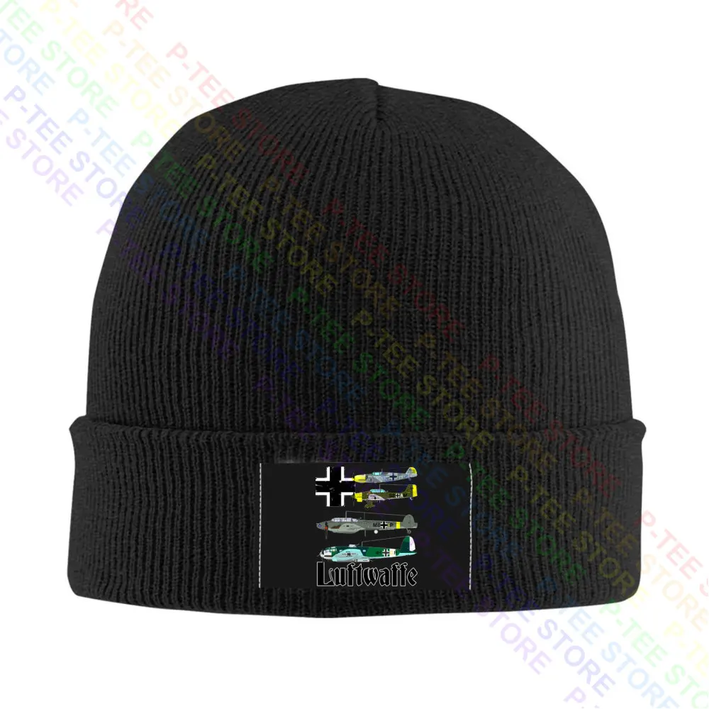 Luftwaffe Ww2 Aircraft Messerschmitt Bf 109 Stuka Heinkel He 111 Berretto Da Baseball Snapback Caps Cappello A Secchiello Lavorato A Maglia