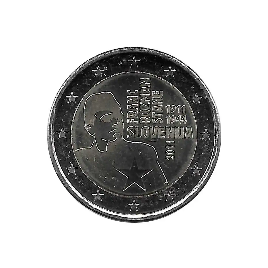 Moneta Originale 2 Euro Polonia Anno 2011 Unc National Hero An Franco Pantman Non Circolata